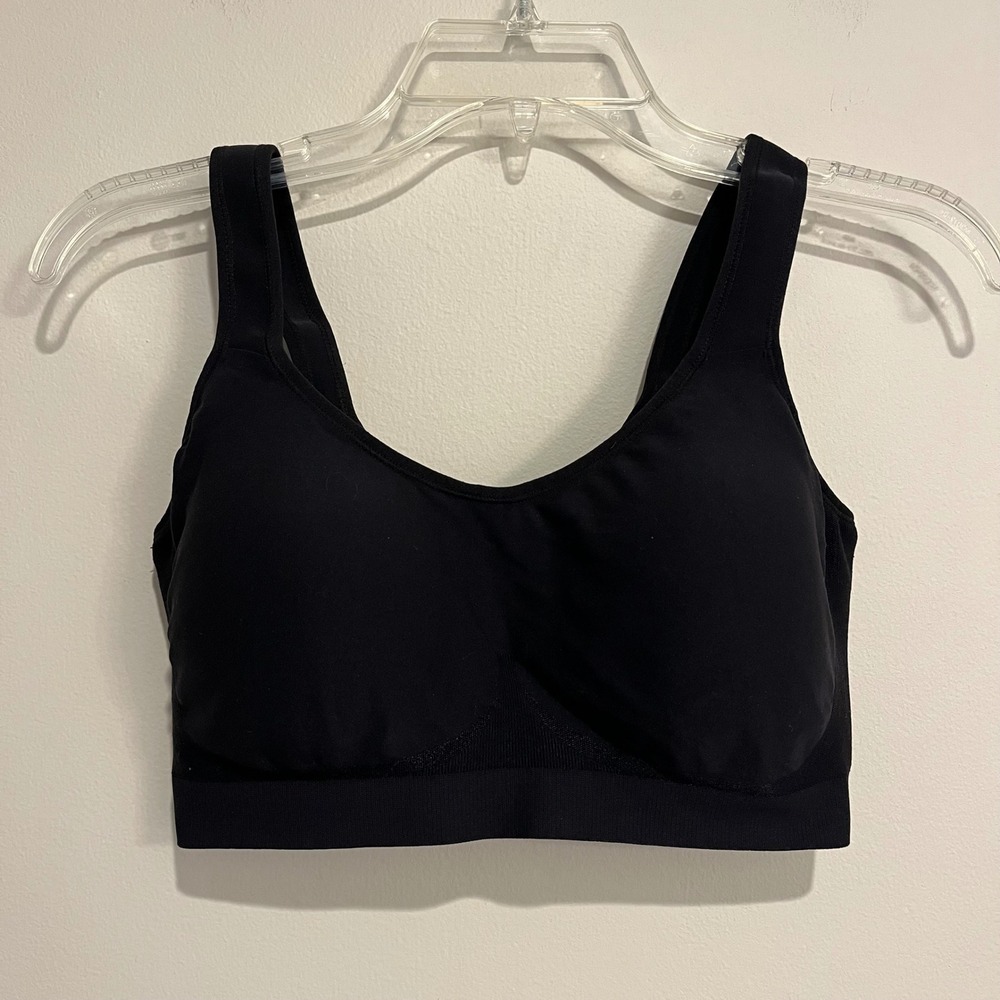 Truekind Bra Daily Comfort Wireless Shaper Bra Black Size XL